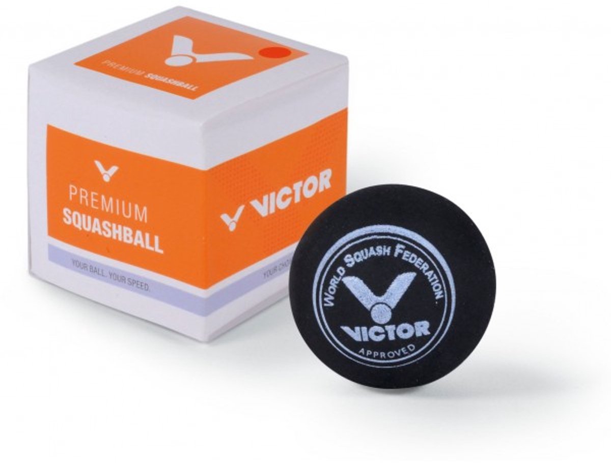 Victor Squashbal rood - Rood - 12 pack
