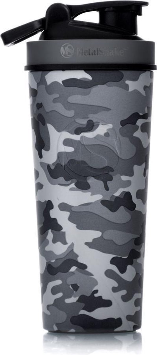 Goedkoopste Metalshake RVS Shaker - 900ml - Urban Camo - Dubbelwandig geïsoleerd - Thermos