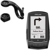 Fietscomputer GPS navigatie M1 finder bluetooth Komoot app Strava  Bluetooth 2.6 inch mono LCD