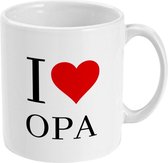 MUGZ - I LOVE - Mok - Theemok - Koffiemok - Theebeker - Koffiebeker - I LOVE OPA