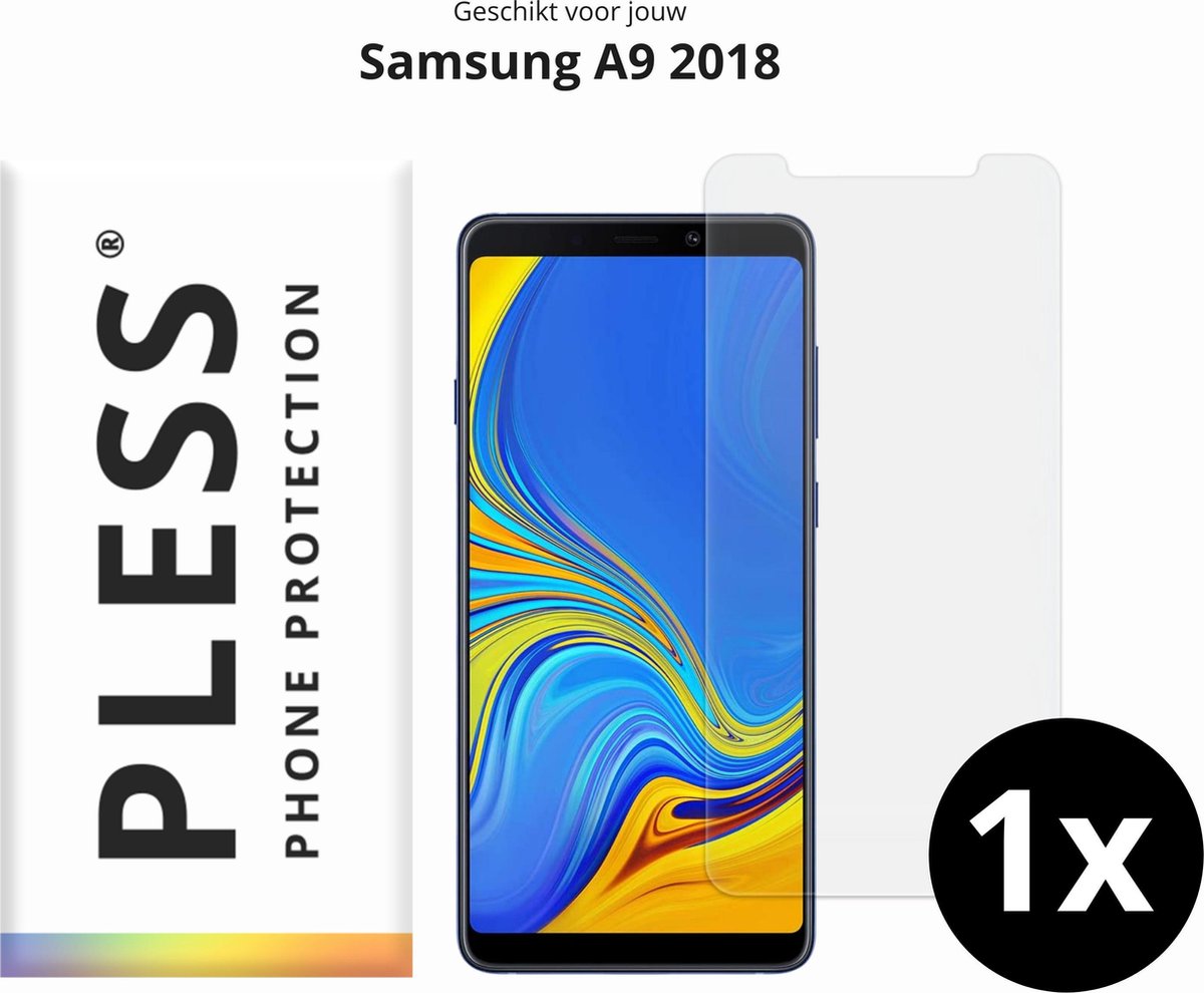Samsung A9 2018 Screenprotector Glas - 1x - Pless®