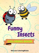Funny Insects Coloring Book