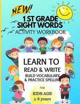 New 1st Grade Sight Words Activity Book