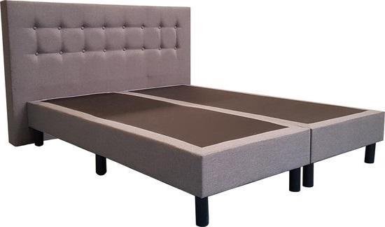 contant geld herberg Vluchtig Bed4less Boxspring 140 x 200 cm - Losse Boxspring - Tweepersoons -  Antraciet | bol.com