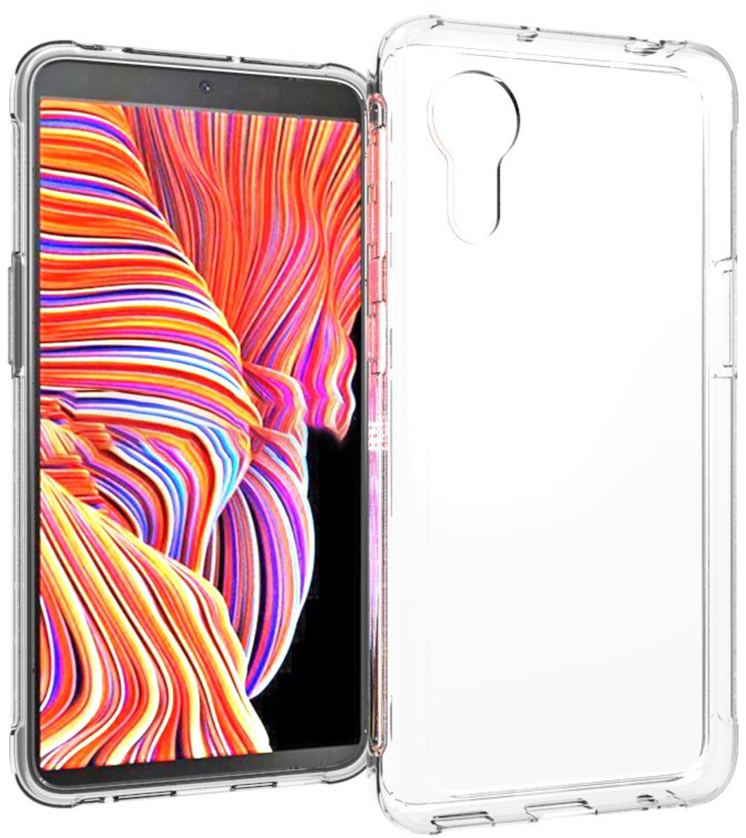 Samsung Galaxy Xcover 5 TPU Siliconen Back Cover Transparant