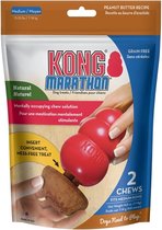 Kong marathon peanut butter - 6,5x6,5x5,5 cm 2 st - 1 stuks
