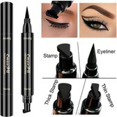 Waterproof Eyeliner-Tweekoppige Eyeliner Stempel-2 IN 1-Make-Up-Eyeliner Potlood Cosmetische- Cmaadu
