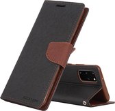 GOOSPERY FANCY DIARY Voor Galaxy S20 + Horizontaal Flip PU Leren Case, met Houder & Kaartsleuven & Portemonnee (Taupe)