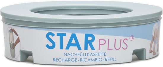 StarPlus Luieremmer Navulcassettes (3 stuks) - Navulling voor Luieremmers - StarPlus