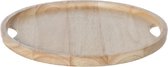 Cosy en Trendy Dienblad - Naturel - D29x1.8cm - Hout