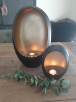 Alinterieur - Standing Egg - ZwartGoud - Smal