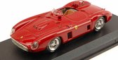De 1:43 Diecast modelauto van de Ferrari 860 Monza Prova van 1956 in Bordeaux. De fabrikant van het schaalmodel is Art-Model.Dit model is alleen online beschikbaar.