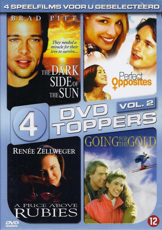 4 DVD Toppers Volume 2. The Dark Side of The Sun - Perfect Opposites - A Price Above Rubies - Going For The Gold