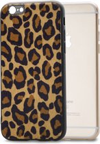 Apple iPhone 6/6s Hoesje - Mobilize - Gelly Serie - TPU Backcover - Brown Leopard - Hoesje Geschikt Voor Apple iPhone 6/6s