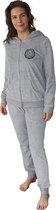 VANILLA – Dames pyjama – Tweedelig – Egyptisch katoen, Polyester – Grijs – XXL