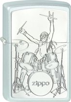 Zippo aansteker Drummer Emblem