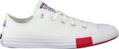 Converse Chuck Taylor All Star Ox Kids Lage sneakers - Meisjes - Wit - Maat 35