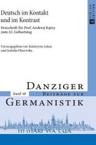 Danziger Beitr�ge Zur Germanistik- Deutsch im Kontakt und im Kontrast