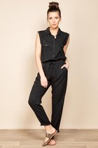 Deeluxe Savina Zwarte Jumpsuit