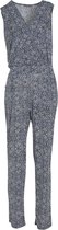 Cassis - Female - Jumpsuit met Azteekse retroprint  - Indigo