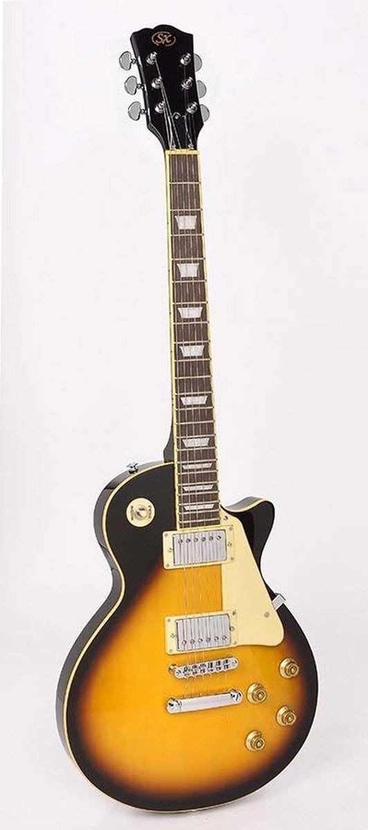 Elektrische gitaar SX EF3-VS Les Pauls Studio Style Vintage Sunburst