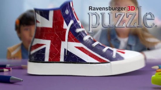 SUPER MARIO Puzzle 3D Sneaker - Ravensburger - Puzzle 3D enfant