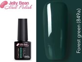 Jelly Bean Nail Polish Gel Nagellak - Gellak - Forest green (849a) - UV Nagellak 8ml