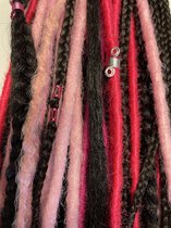 Dreads Twist Braids Dreadfalls Dreadlocks Festival Ponytail Hairfalls Gothic Cyber Locs