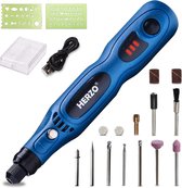 Draadloze accu multitool – 51 accessoires - Met luxe opberghoes en oplaadkabel