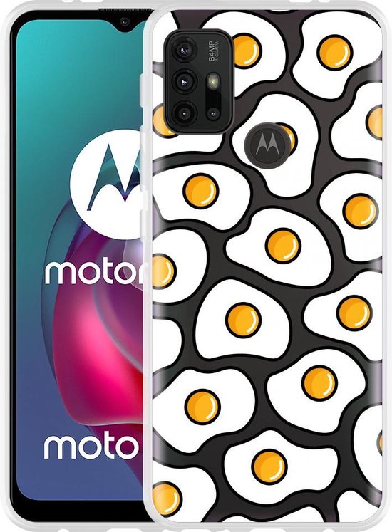 Dank u voor uw hulp Prooi Trappenhuis Motorola Moto G30 Hoesje Eitje - Designed by Cazy | bol.com