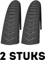 Fietsband - Buitenband - Set van 2 - Big Ben HS439 20 x 2.15 (55-406) zwart
