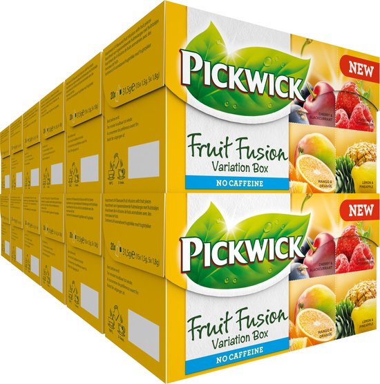 Pickwick Fruit Fusion Thee Variatiebox - 12 x 20 Zakjes