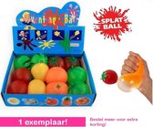 Sticky Balls fruit - Watermeloen - Aardbei - Citroen - Tomaat - 1 exemplaar - Splat Ball fidget toys