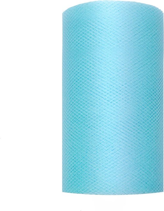 PartyDeco - Tule op rol Turquoise (0,08 x 9 mtr) | bol