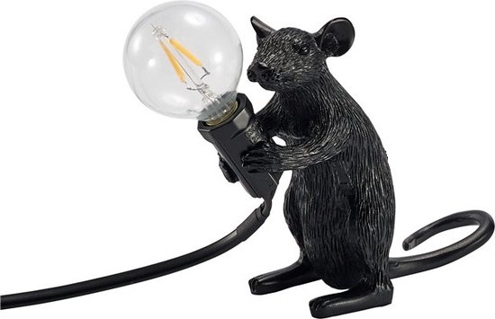 Hype it zittende muis lamp - 11 cm - Lamp dier taffellampje - Tafellamp  Slaapkamer -... | bol.com