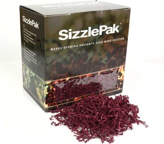 SizzlePak - Rembourrage - 1,25kg - Bordeaux Rouge