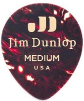 Dunlop Teardrop Celluloid Pick 6-Pack medium plectrum