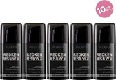 10X Redken Brews Work Hard Molding Paste 150ml