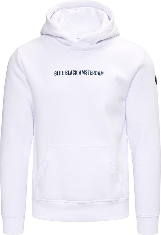 Blue Black Amsterdam Jongens Hoodie Sem Wit Maat 164 | bol