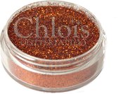 Chloïs Glitter Red Bronze 20 ml - Chloïs Cosmetics - Chloïs Glittertattoo - Cosmetische glitter geschikt voor Glittertattoo, Make-up, Facepaint, Bodypaint, Nailart - 1 x 20 ml
