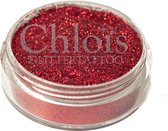 Chloïs Glitter Red Wine 20 ml - Chloïs Cosmetics - Chloïs Glittertattoo - Cosmetische glitter geschikt voor Glittertattoo, Make-up, Facepaint, Bodypaint, Nailart - 1 x 20 ml