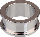 Double ring,17,5mm,Platium 1pce