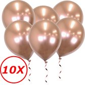 Rose d' or Ballons Décoration anniversaire Ballons à l' hélium en or rose Fête de mariage en or rose Décoration 10pcs