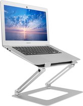Silvergear Laptopstandaard - Geschikt voor alle Laptopformaten - Ergonomisch - Compact formaat - Minimale schermafmeting: 10 - Maximale schermformaat: 25.7