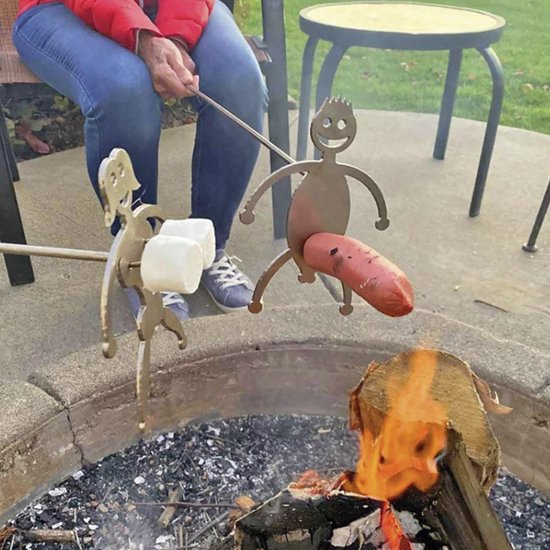 Barbecue prikker - BBQ accesoires - man en vrouw - BBQ fun Barbecue prikker - BBQ accesoires - man en vrouw - BBQ fun