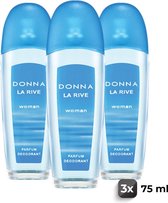 La Rive Deo Donna for Woman Glas - Voordeelverpakking 3 Stuks