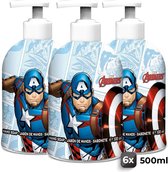 Captain America Handzeep - 6 stuks