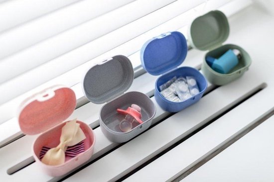 Boîte à lunch Koziol Pascal Mini 0, 35 litres d'un 10 x 7 Cm Vert