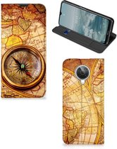 Magnet Case Nokia G10 | G20 Smart Cover Hoesje Kompas
