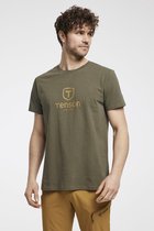 Tenson Core Tee M - T-shirt - Heren - Olijfgroen - Maat L